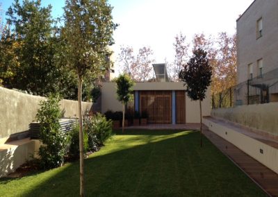 Cubierta ajardinada C/Francesc Darder de Barcelona