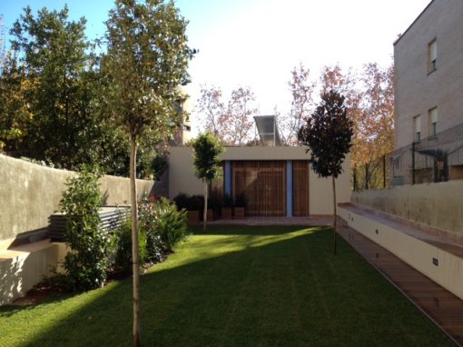 Cubierta ajardinada C/Francesc Darder de Barcelona