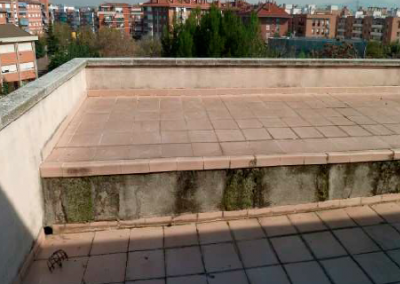 Impermeabilización terraza colegio Santa Perètua de Mogoda