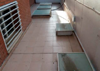 Impermeabilización terraza colegio Santa Perètua de Mogoda