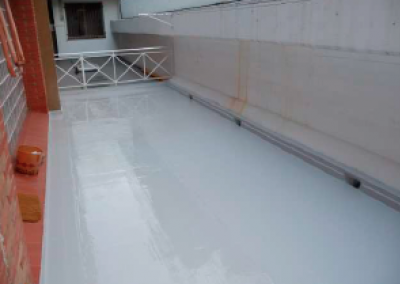 Impermeabilización terraza colegio Santa Perètua de Mogoda