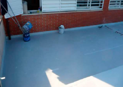Impermeabilización terraza colegio Santa Perètua de Mogoda